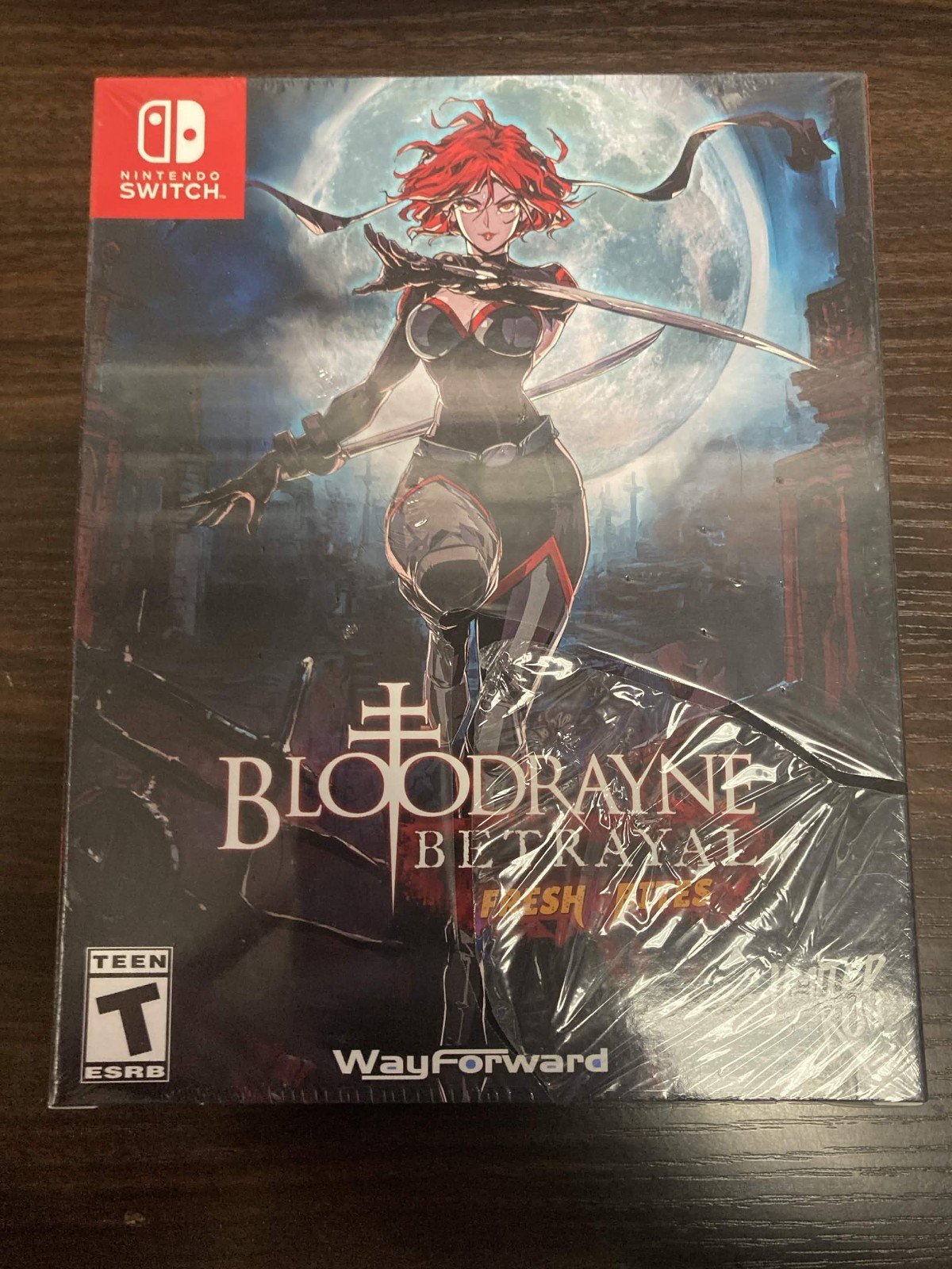 Bloodrayne Betrayal: Fresh Bites Collector’s Edition – Switch – TORN SHRINK WRAP