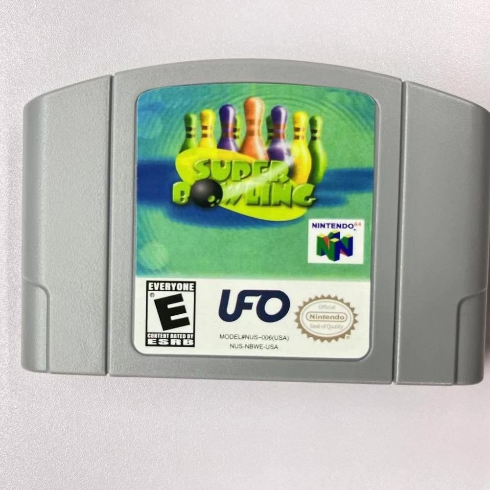 Super Bowling – Nintendo 64 (N64) Must-have for fans Tested and working