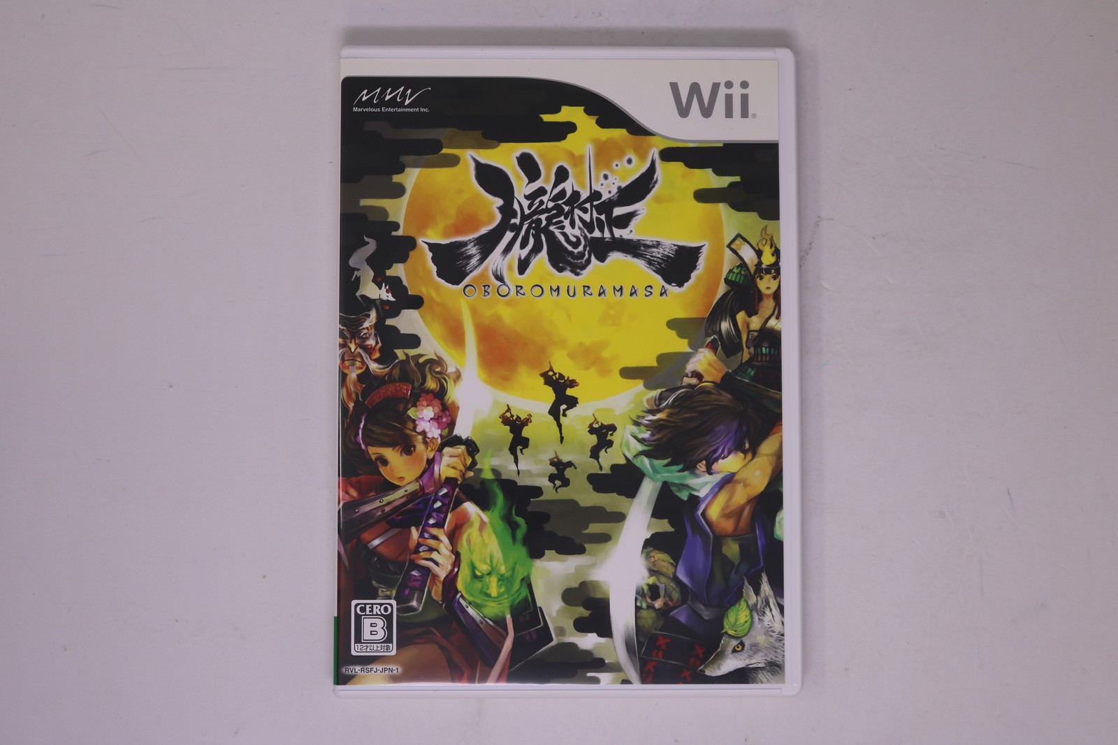 Oboro Muramasa (Muramasa: The Demon Blade) Nintendo Wii JPN RVL-P(Region Locked)