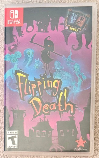 FLIPPING DEATH FOR THE SWITCH – COMPLETE W/CARD!! – GREAT CONDITION!!