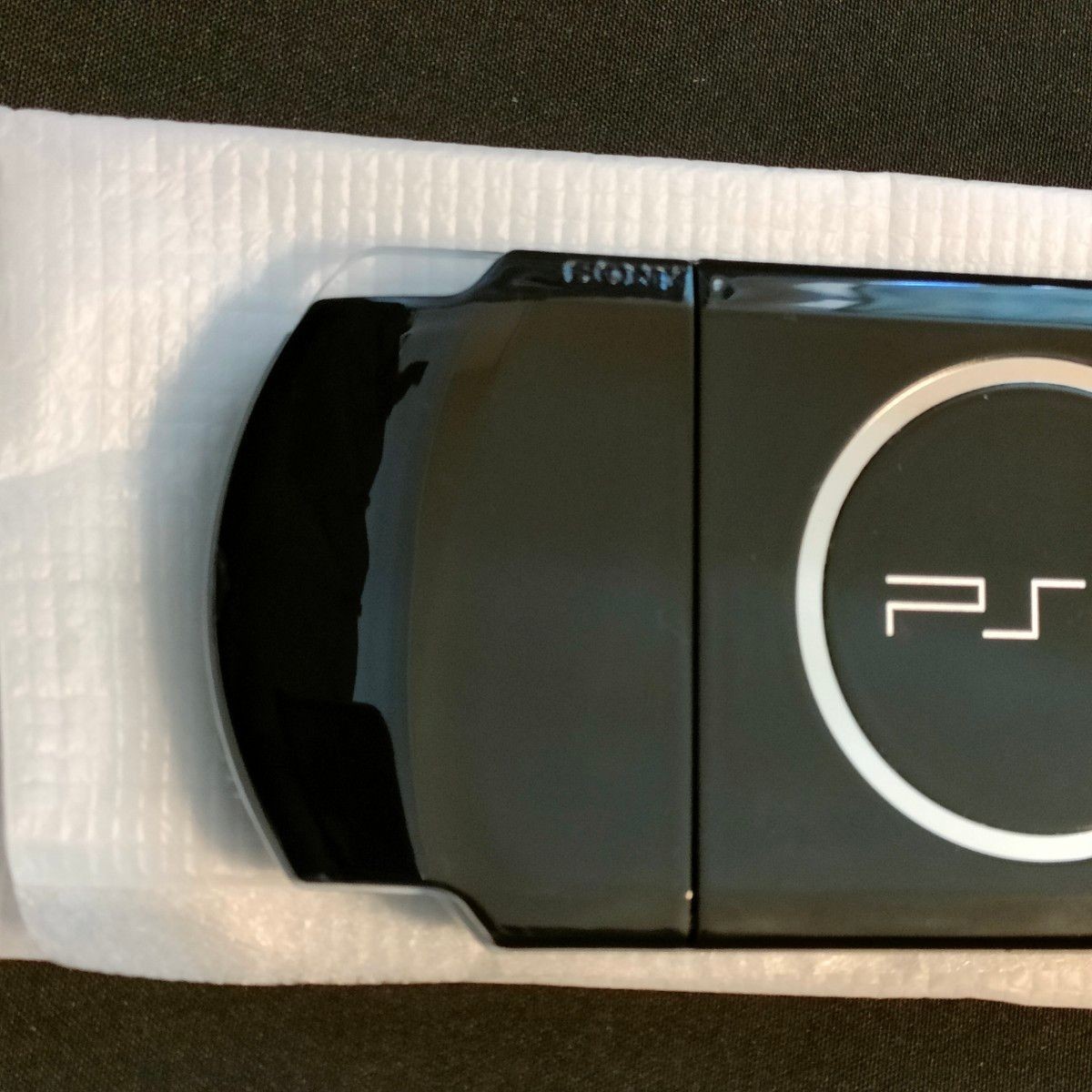 PSP-3000 Piano Black Handheld Console Missing Accessories, Slight Scratches