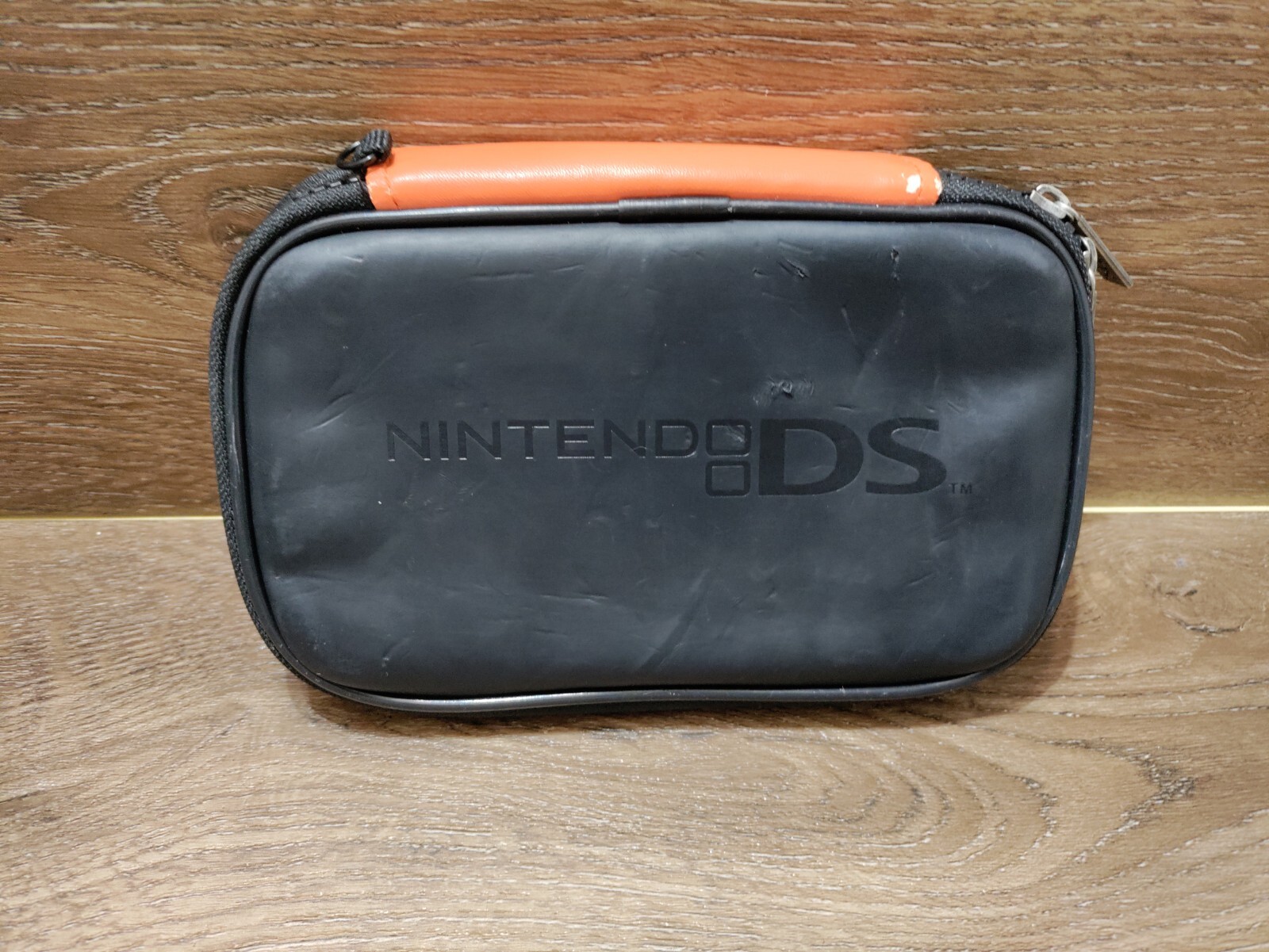 NERF Nintendo DS Orange Black Grey Travel/ Protectant Case /- Zip up