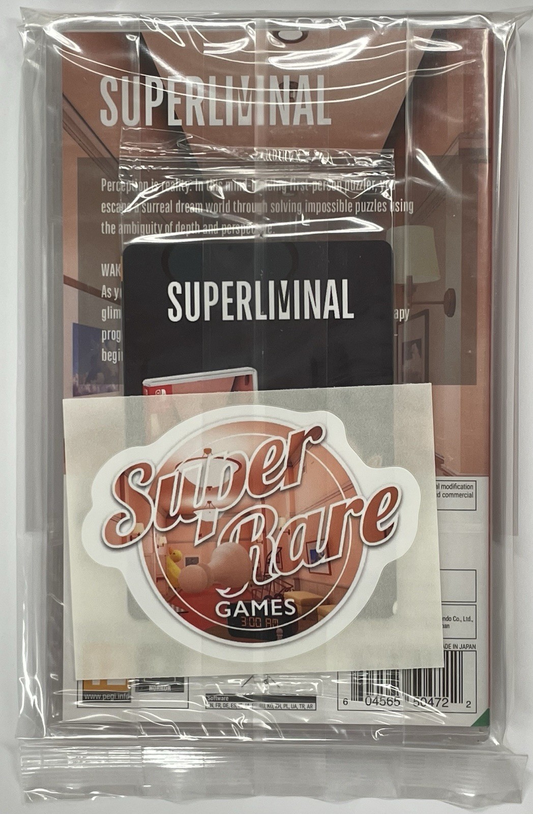 Sealed Nintendo Switch Superliminal Game Brand New Super Rare Games #68