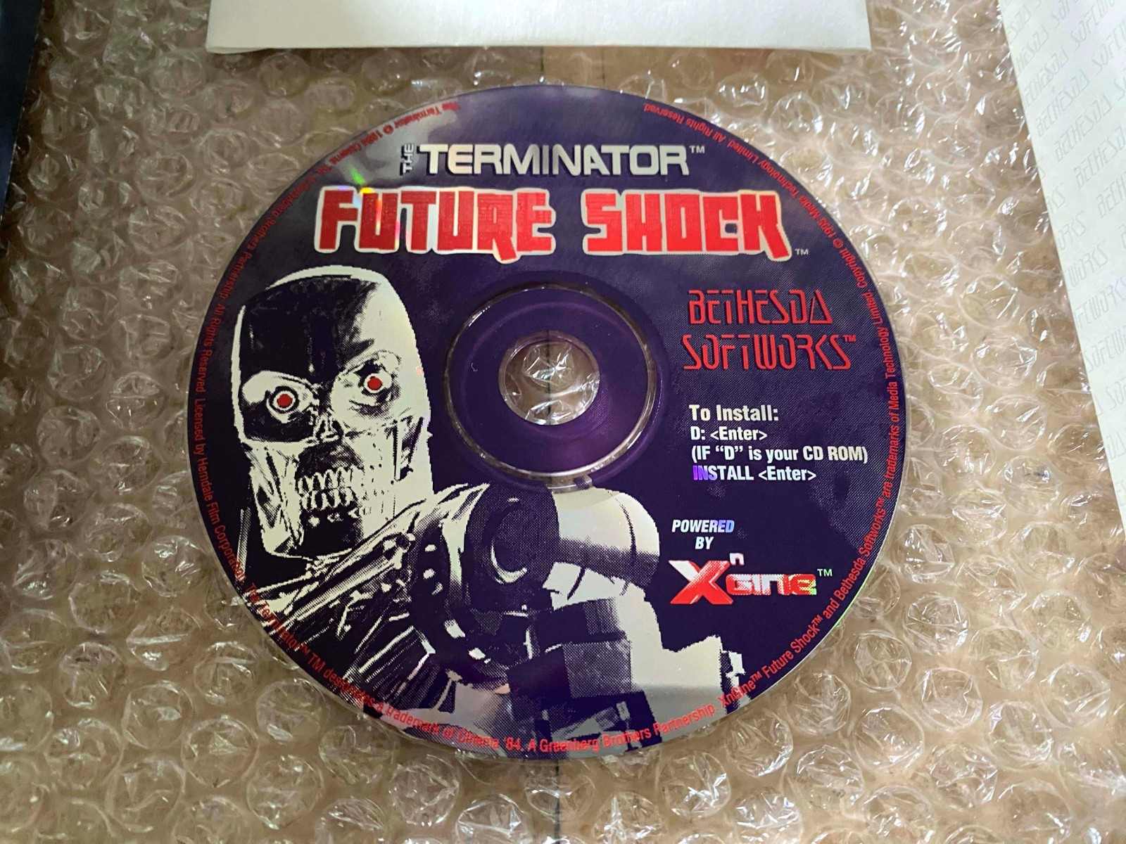 The Terminator: Future Shock (Big Box T-Teen) (PC CD-ROM, 1995) – COMPLETE / CIB
