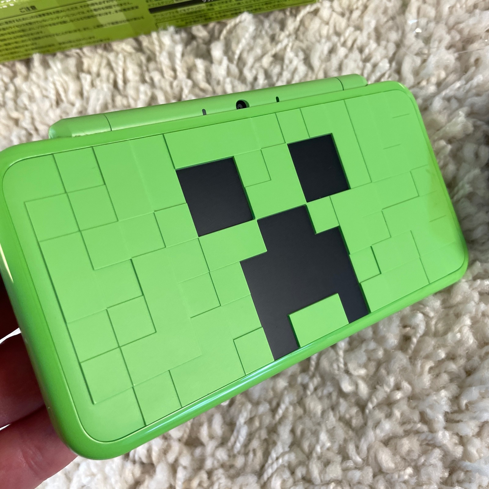 New Nintendo 2DS XL LL Minecraft Creeper Edition Console Japanese US Seller Box