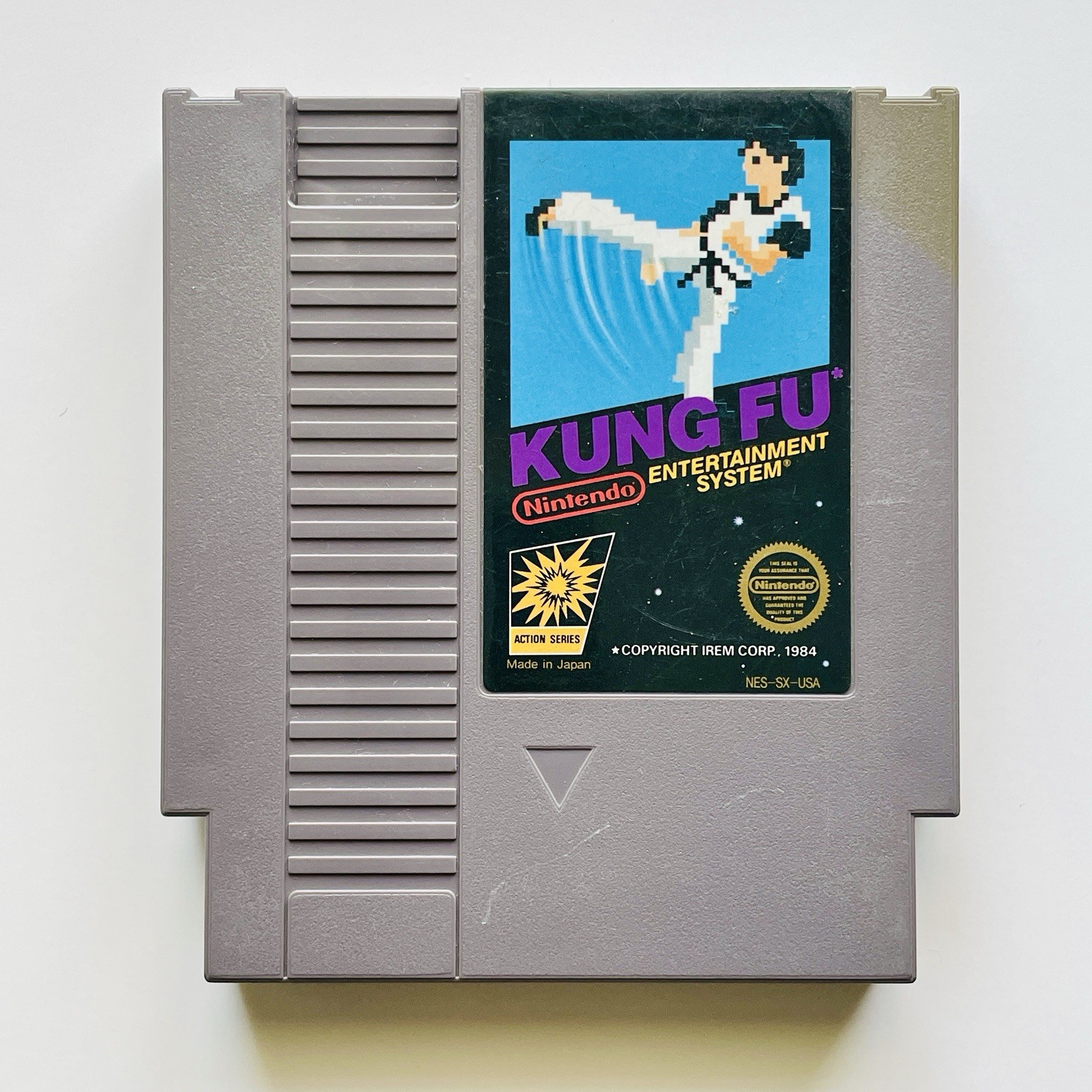 Kung Fu (1985) Nintendo NES Cleaned & Tested