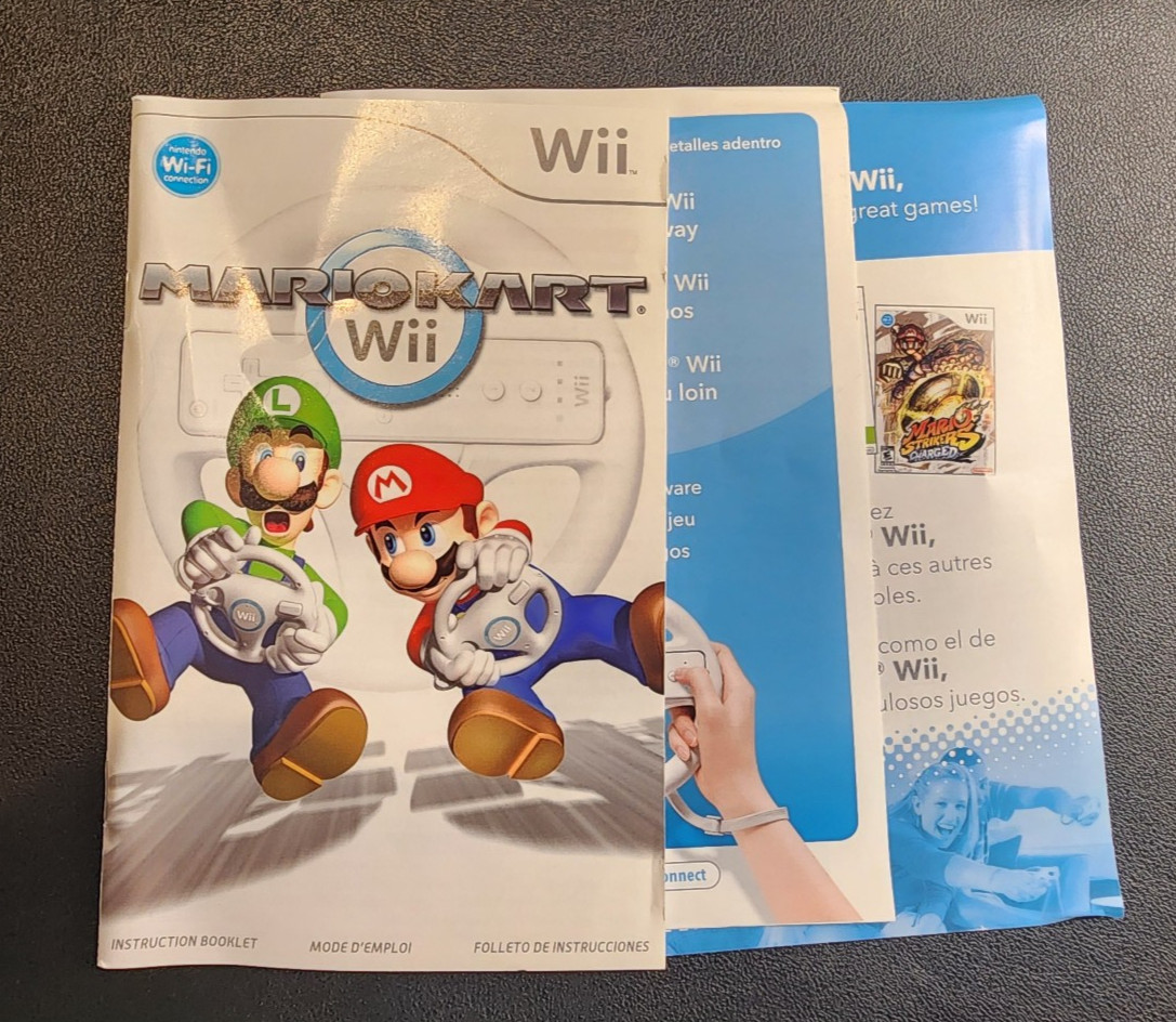 Mario Kart Wii (Nintendo Wii) 2008 – with Manual. Tested
