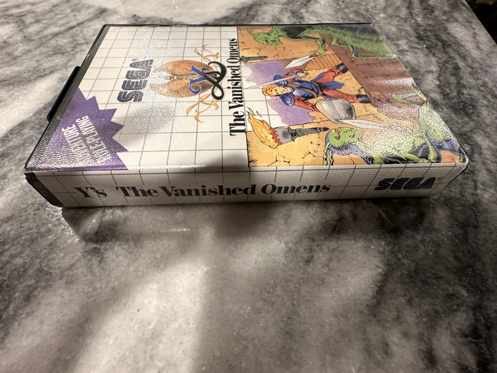 Y’s: The Vanished Omens (Sega Master System, 1988) Authentic, cartridge and Case
