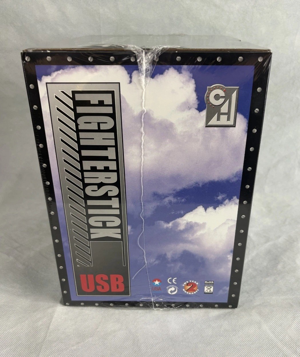 NEW, FACTORY SEALED CH Products F-16 Fighterstick USB Flight Stick Controller