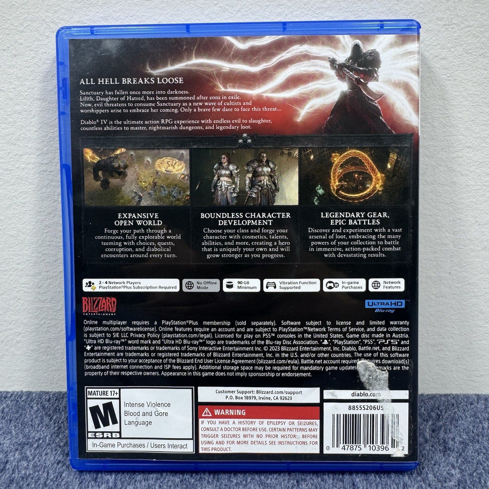 Diablo IV PS5 Sony PlayStation 5