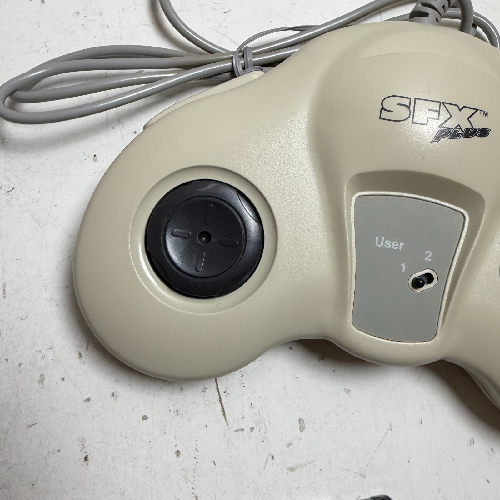 Suncom Technologies SFX Plus Beige Programmable Joypad For Macintosh & PowerMac