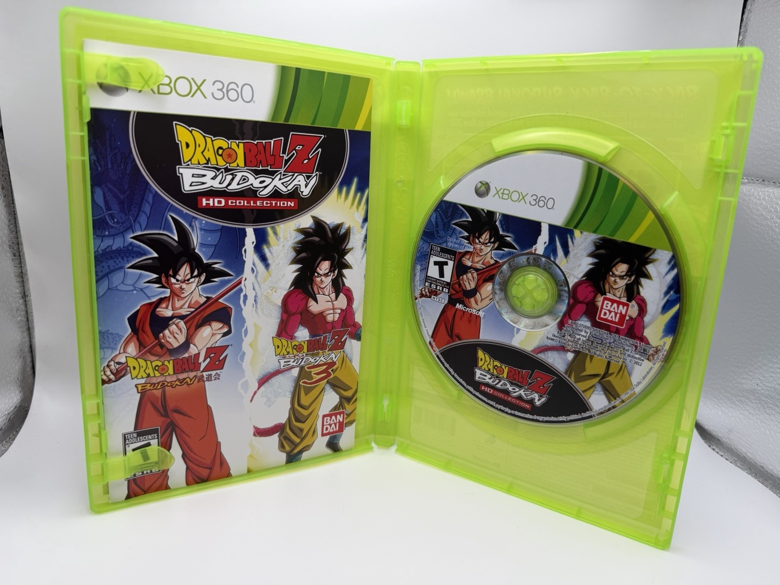 Dragon Ball Z: Budokai HD Collection (Microsoft Xbox 360, 2012) CIB Complete