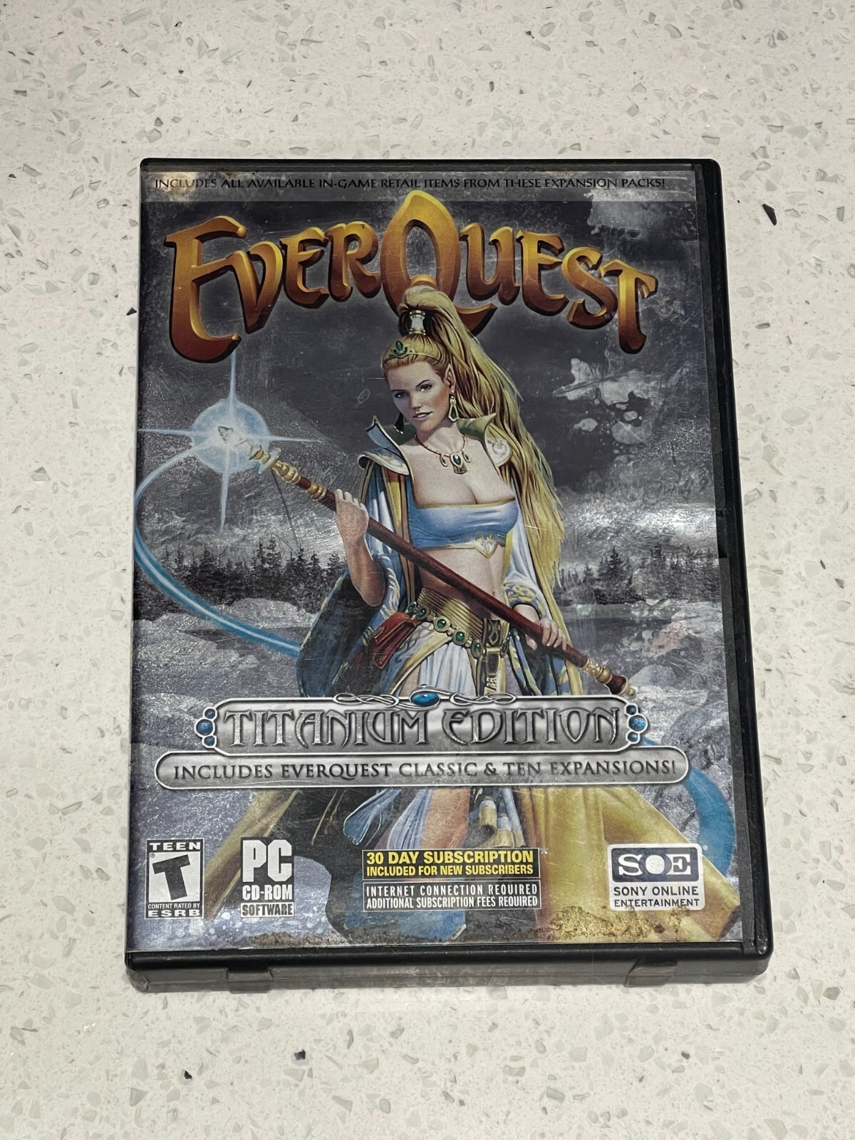 EverQuest: Titanium Edition MISSING DISC 1 AND 5 (PC: Windows, 2006)