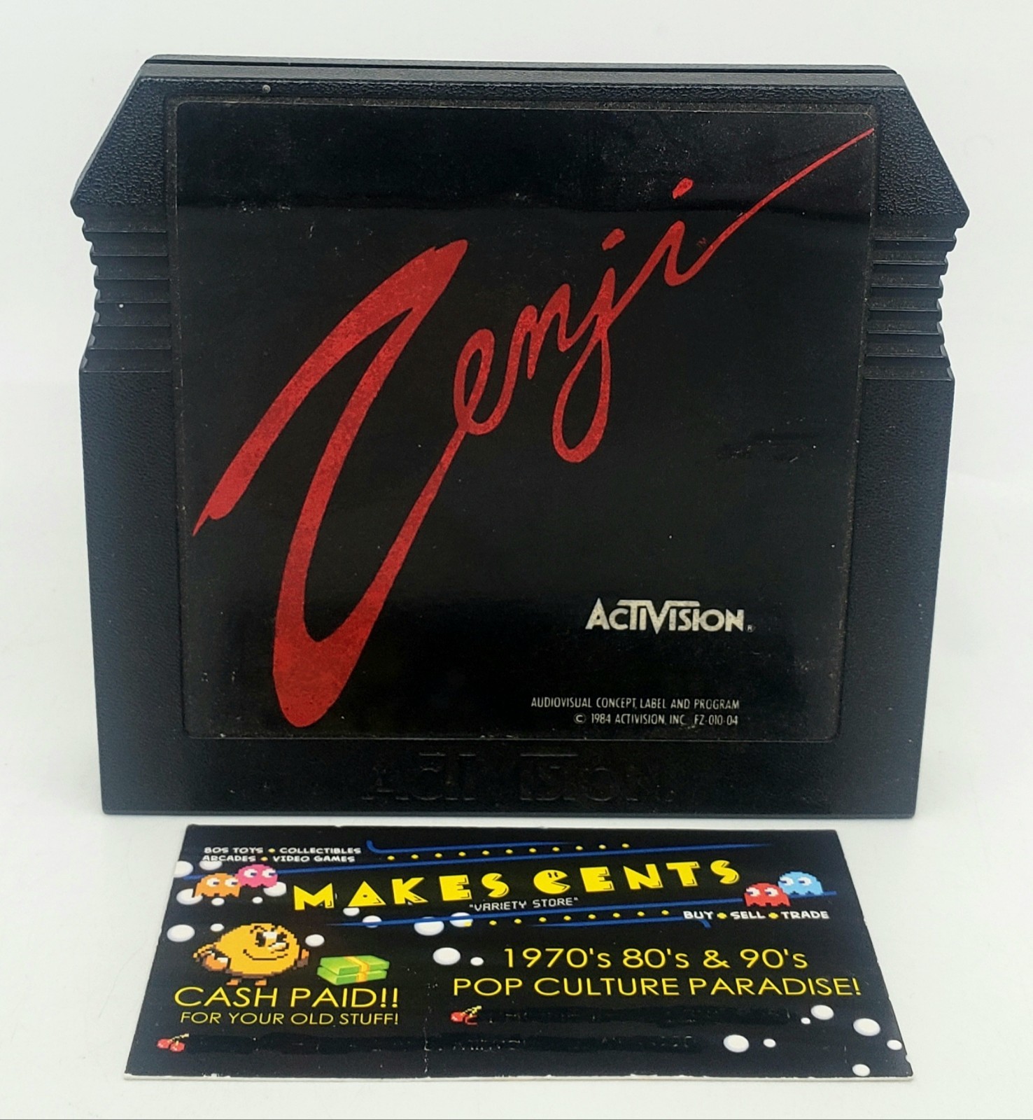 Vintage 1984 Activision Zenji Atari 5200 Video Game Cartridge HTF Original