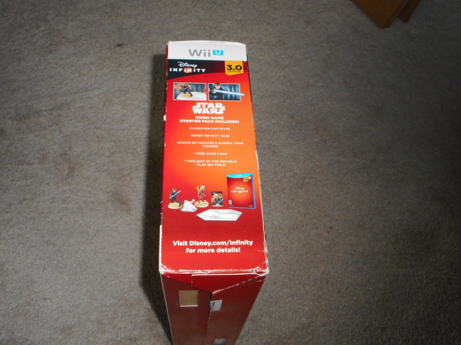 STAR WARS DISNEY INFINITY 3.0 STARTER PACK..NINTENDO WII U..**NEW**FREE S/H**
