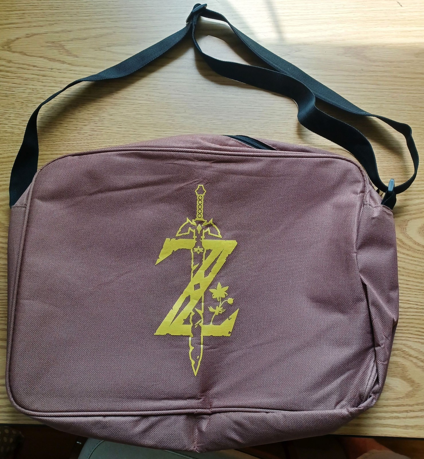 Legend of Zelda Breath of the Wild Messenger Bag Brown Nintendo Shoulder Laptop