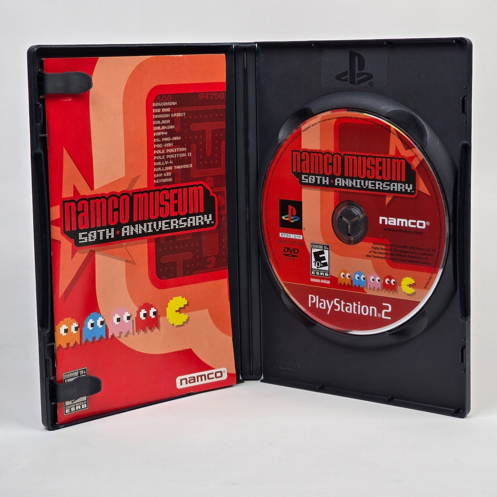 Namco Museum 50th Anniversary (PlayStation 2 PS2) Greatest Hits CIB COMPLETE