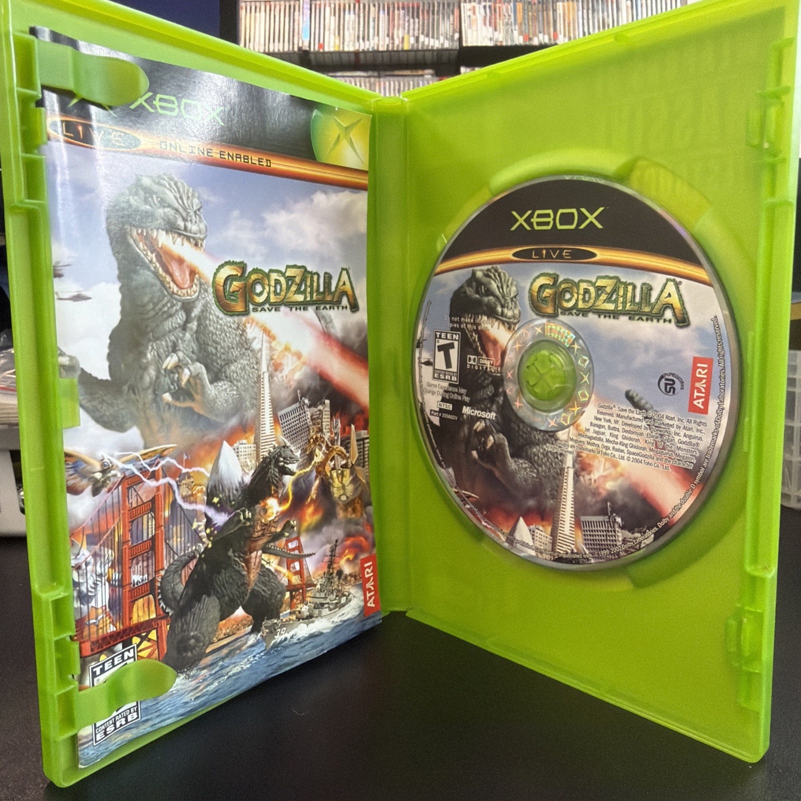 Godzilla Save the Earth (Xbox, 2004)