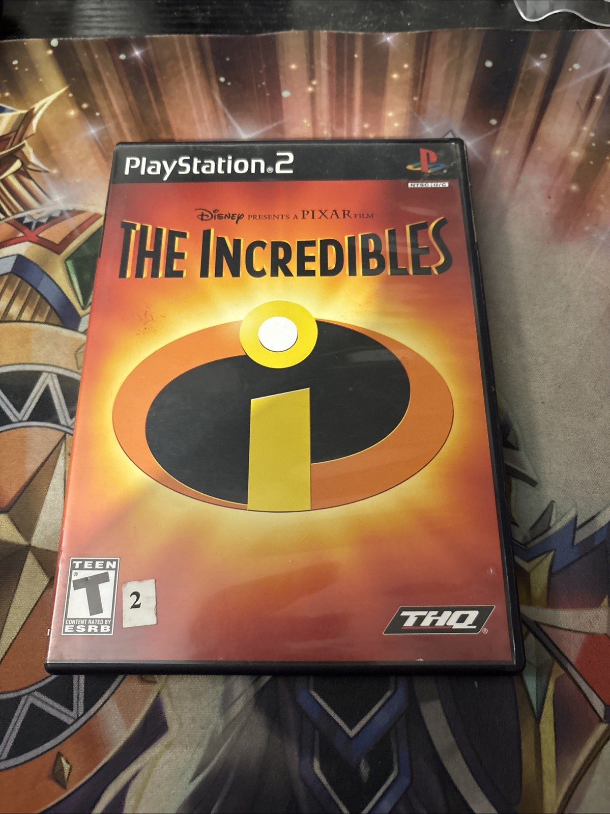 Disney Pixar The Incredibles PS2 Playstation 2 CIB Complete Black Label Clean