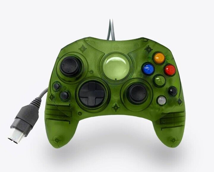 Wired S- type Controller – For The Original Microsoft XBOX multiple Colors