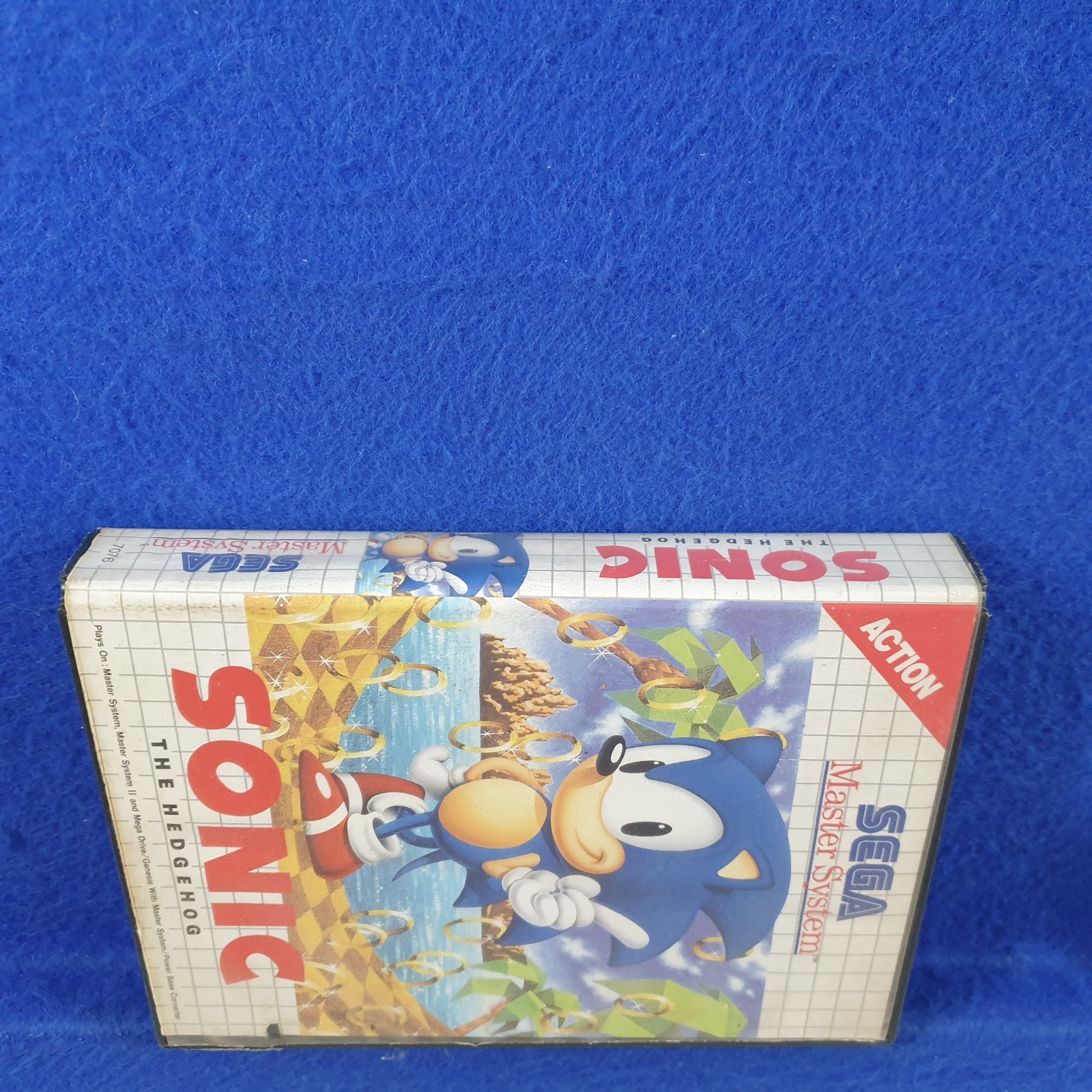 Master System SONIC THE HEDGEHOG *y Boxed & Manual PAL REGION FREE (Works in US)