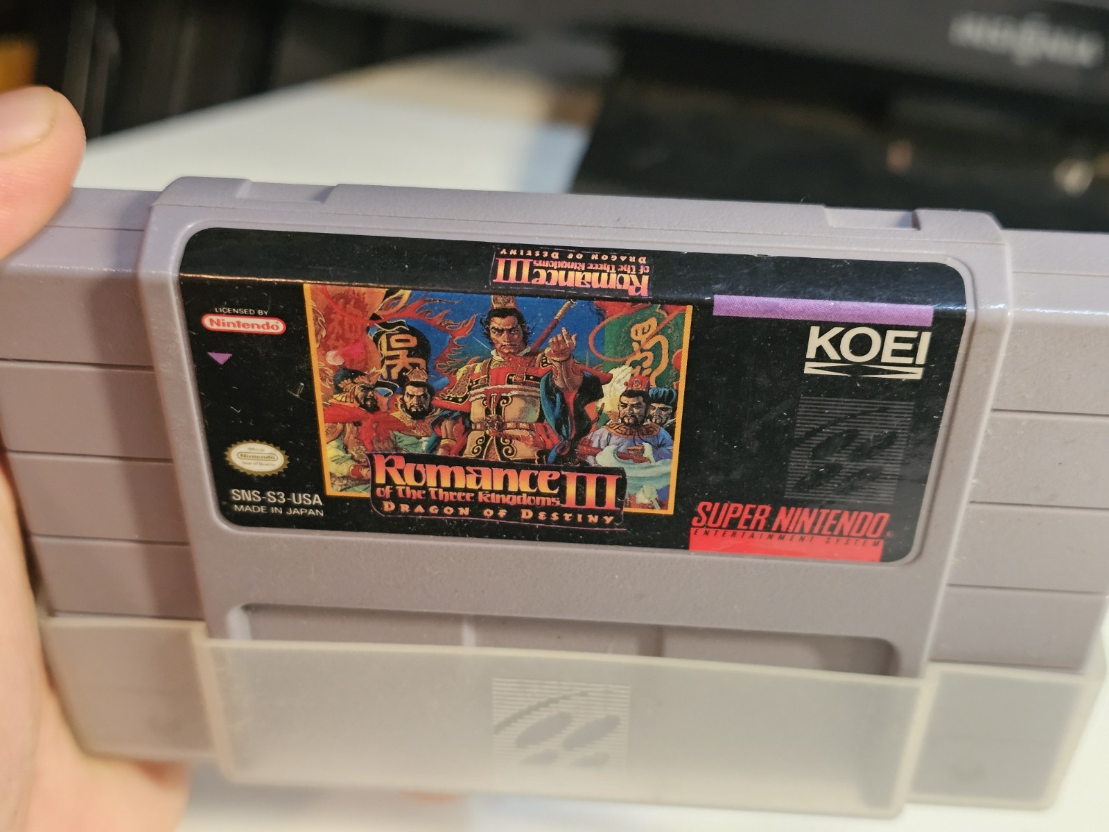 Romance of the Three Kingdoms III: Dragon of Destiny (Super Nintendo, 1994)