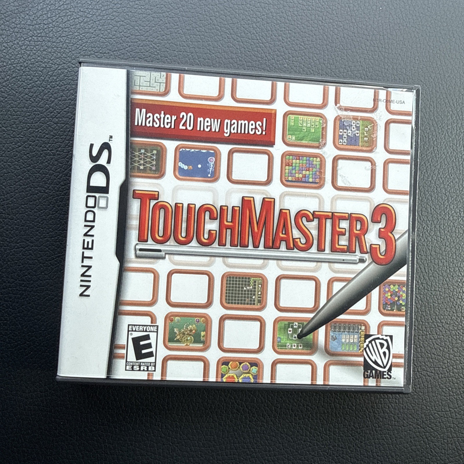 Touchmaster 3 Nintendo DS Complete In Box With Manual Warner Bros