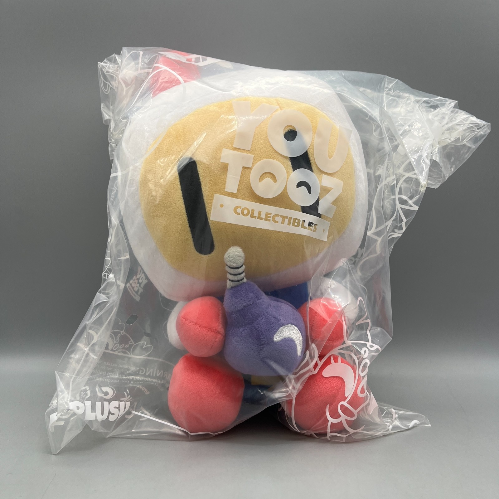Bomberman 9″ Plush YouTooz Official Licensed Stuffed Toy Collectible – NEW!
