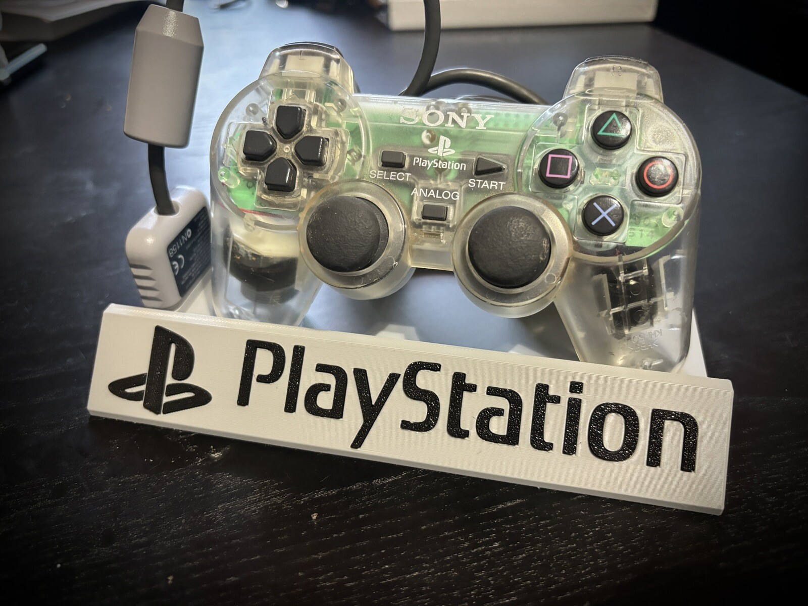 Sony PS1 Playstation 1 DualShock Controller Stand Holder Display – Made in USA!