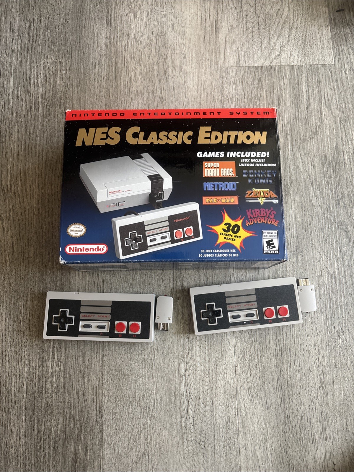Nintendo NES Classic Edition Game HDMI Console Full Library W/2 Wireless remotes