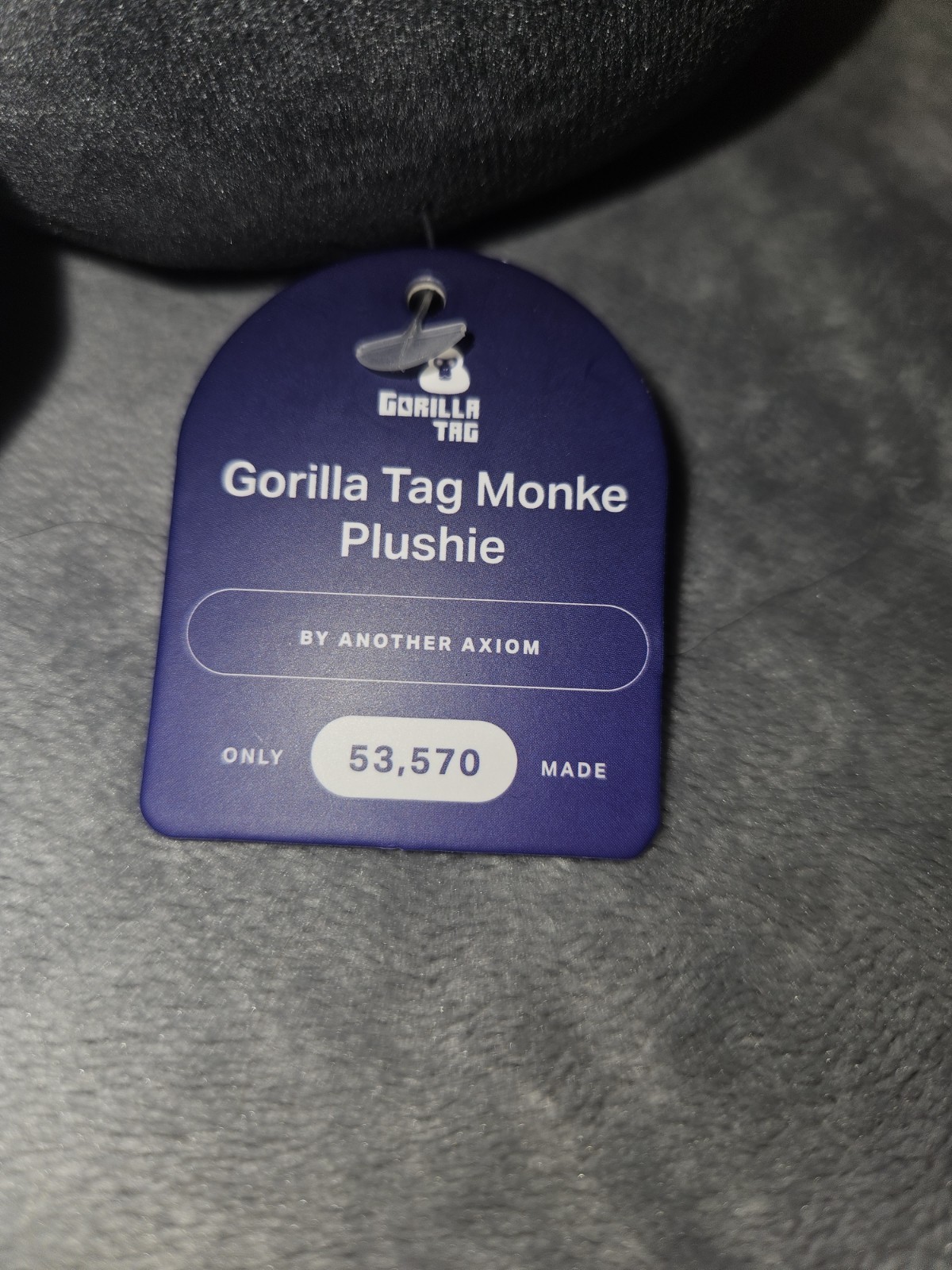 Makeship Gorilla Tag Monke Plush Doll Washable Limited Edition Plushie