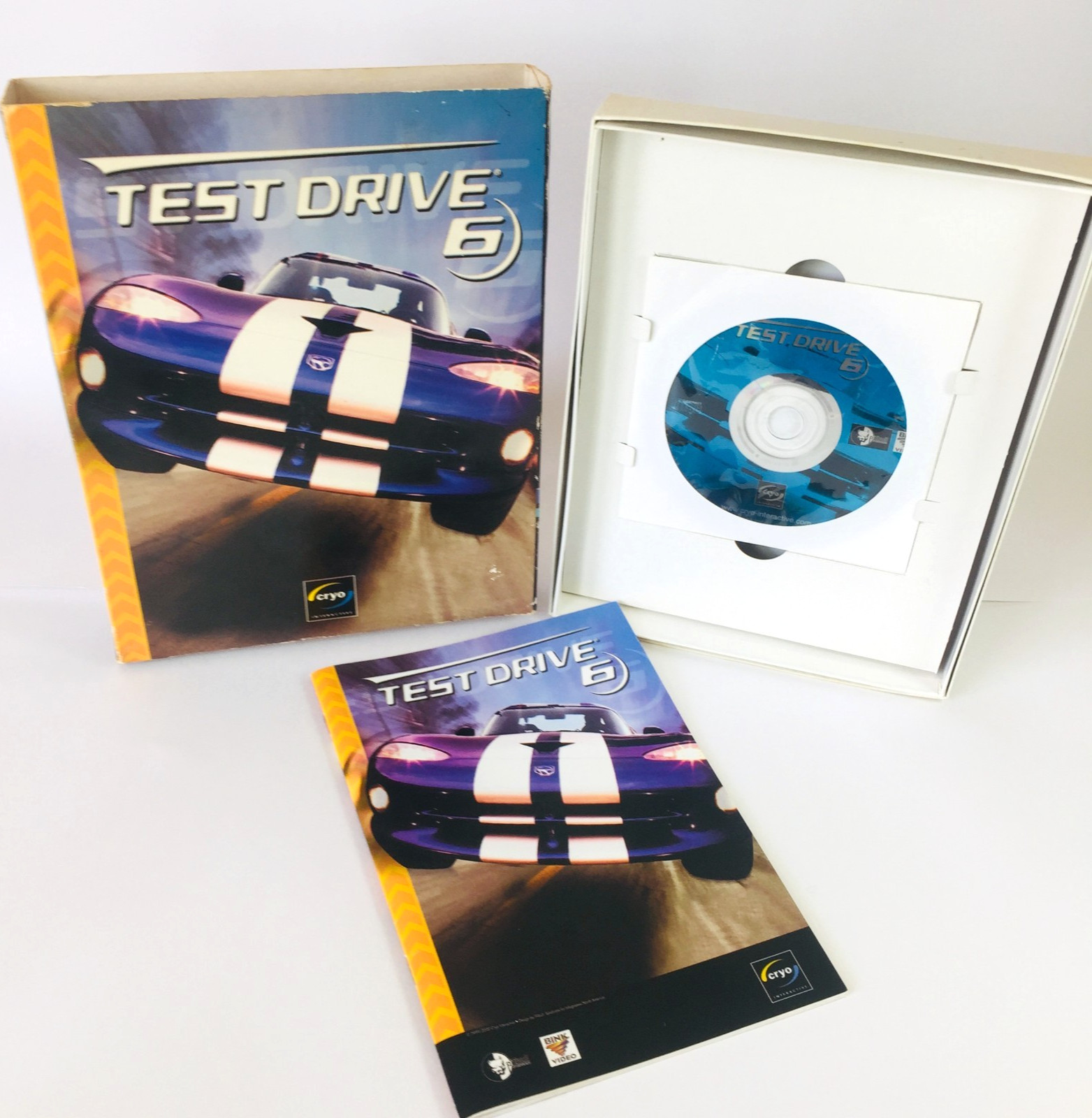 Cryo Interactive Test Drive 6 PC- CD-ROM Racing Game- European Distribution 2000