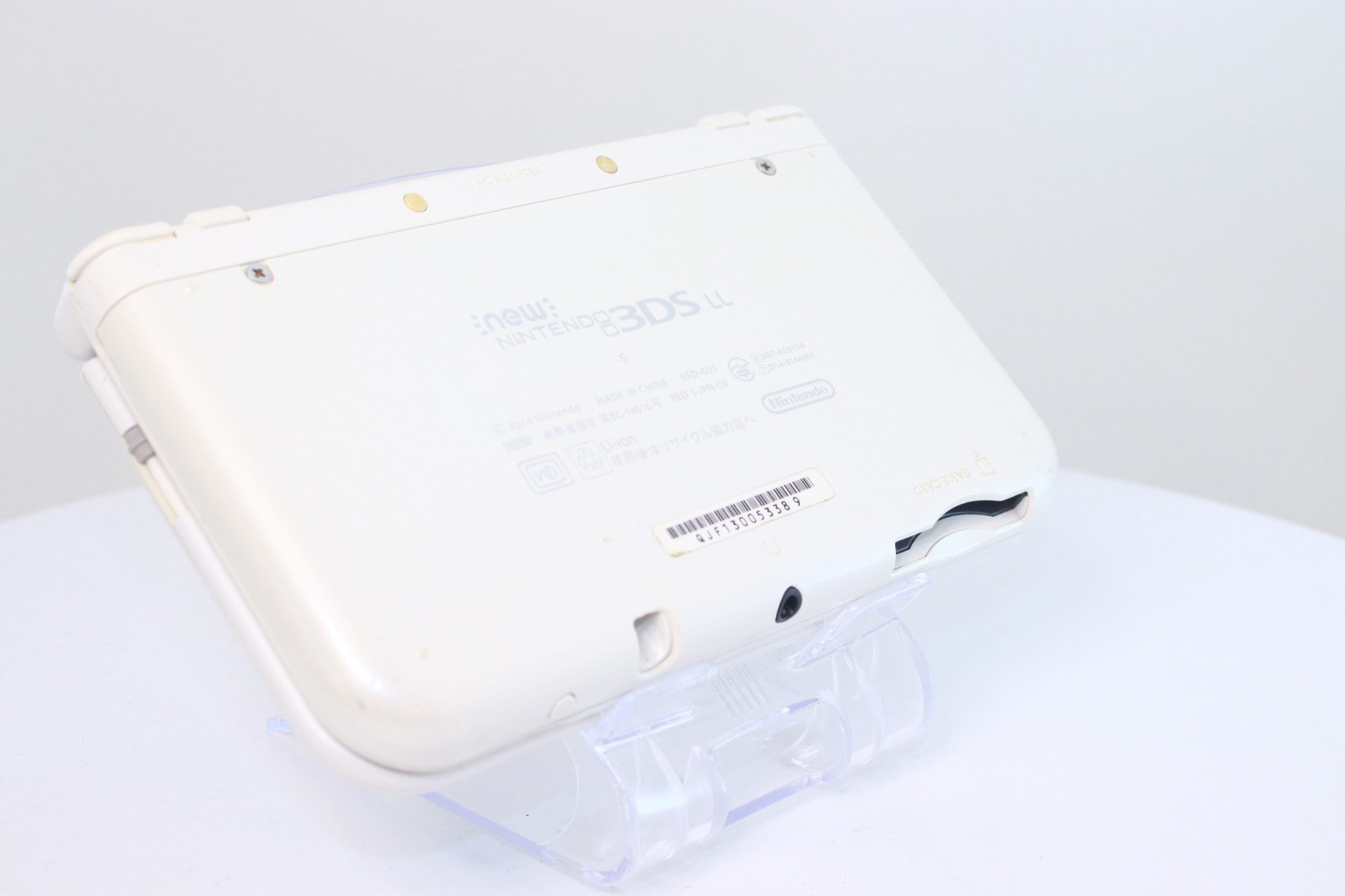 New Nintendo 3DS LL XL Pearl White [Rank : B]Region-locked