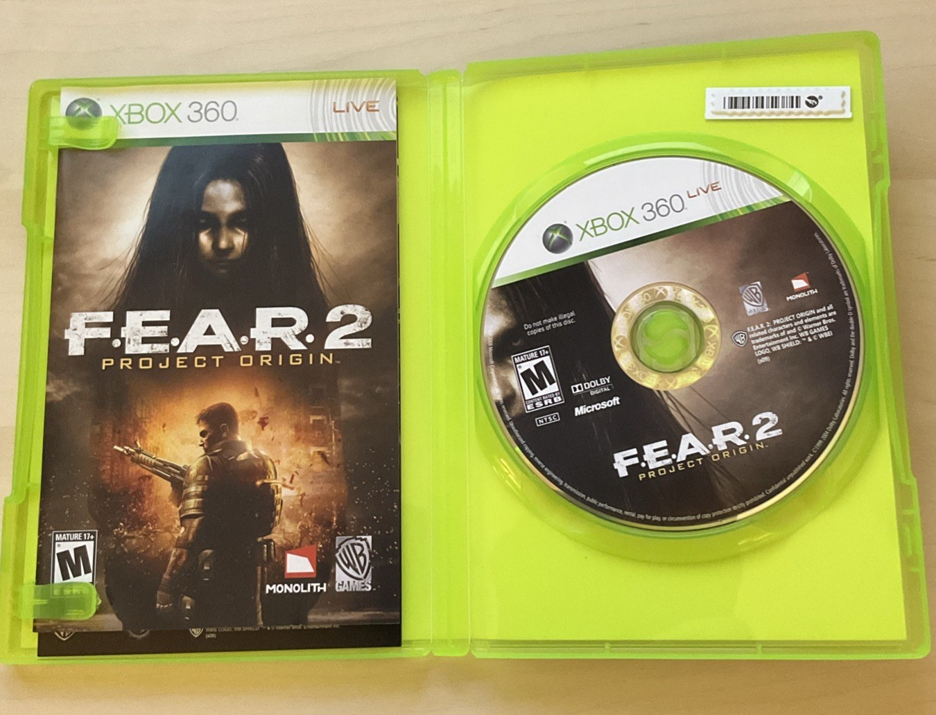F.E.A.R. 2: Project Origin (Microsoft Xbox 360, 2009)