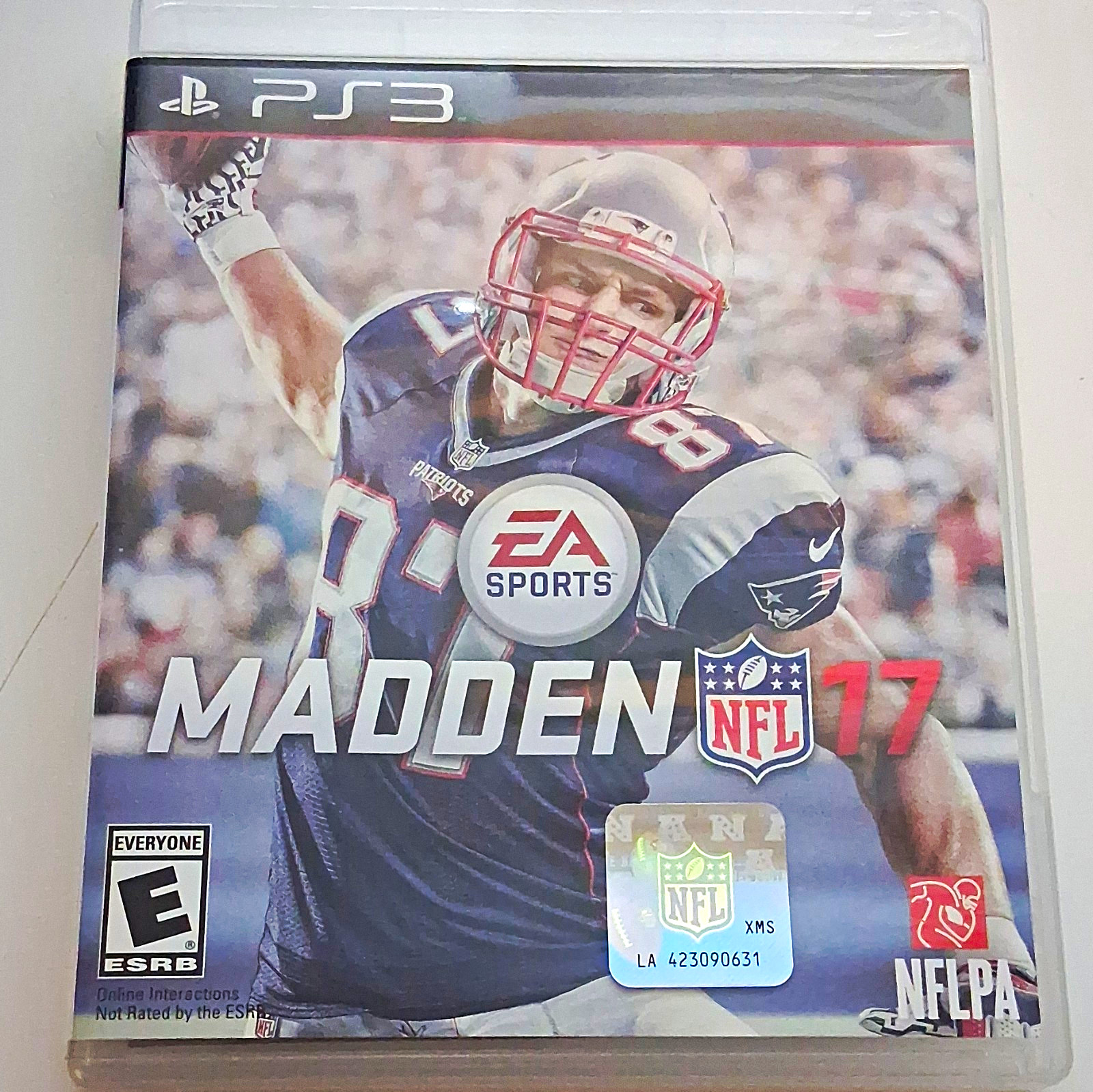 Electronic Arts Madden NFL 17 PS3 Online Playability E NTSC 2016 Disc Case