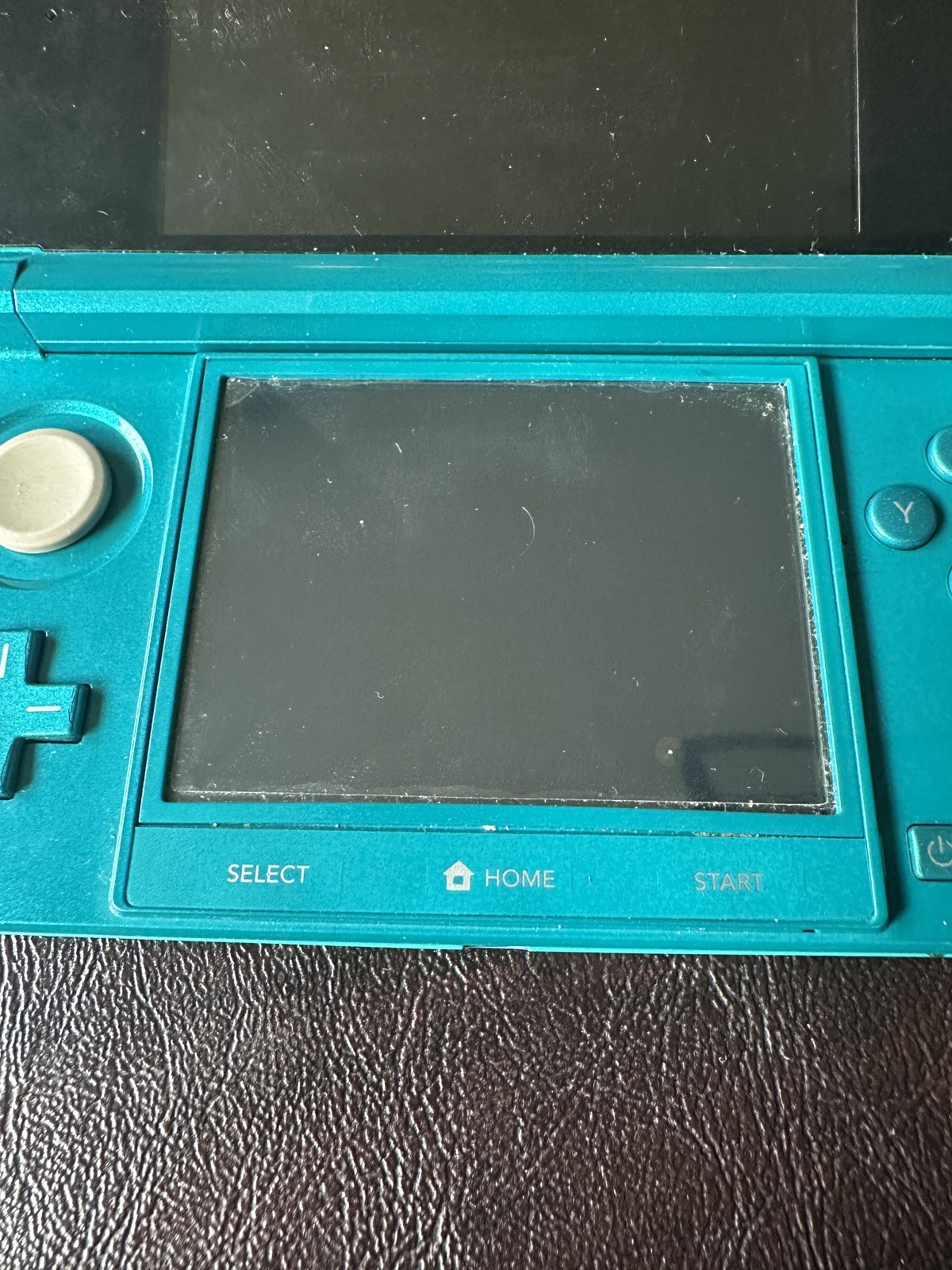 Nintendo 3DS Aqua Blue Tested & Working With Charger