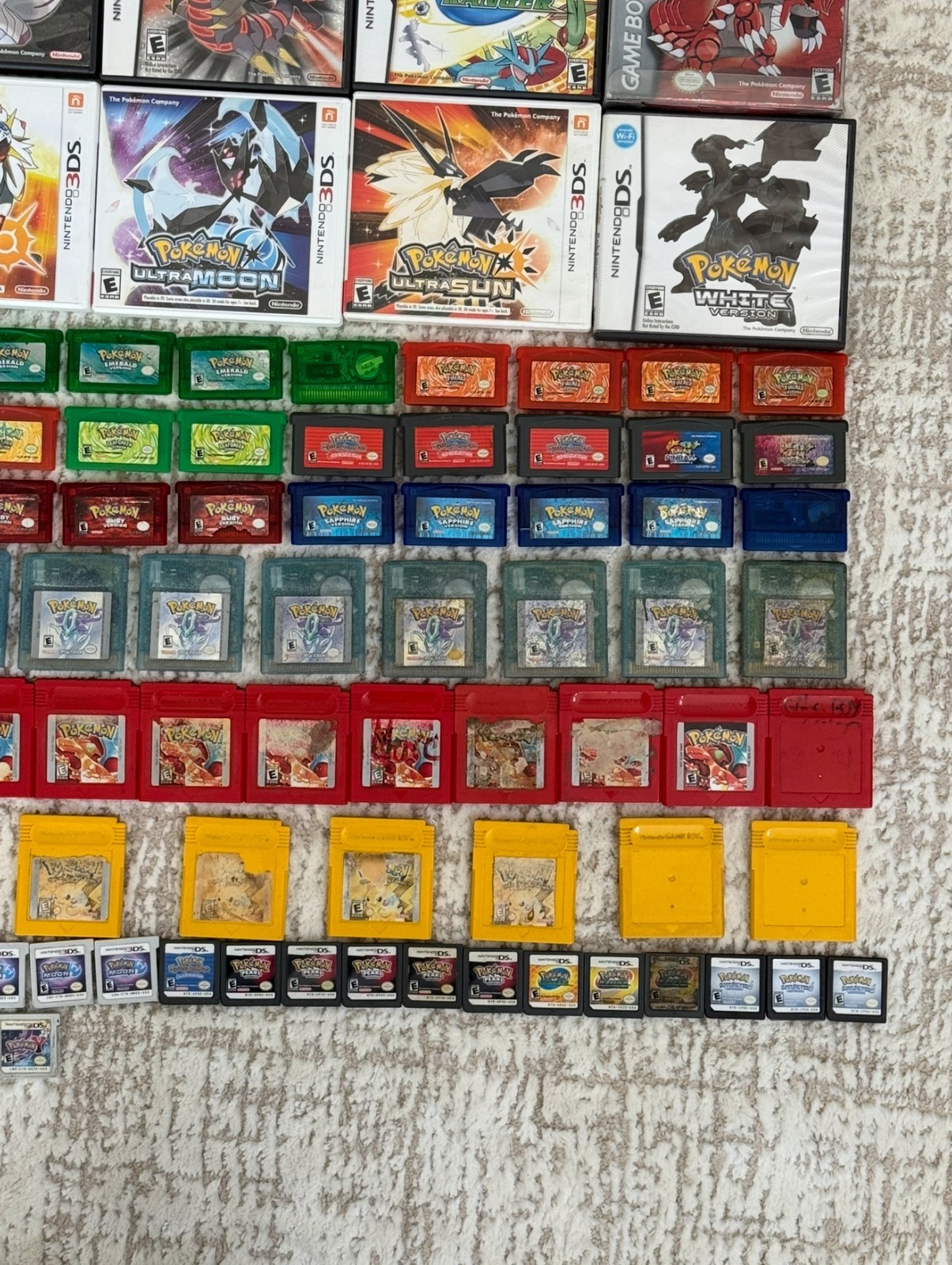 Authentic Pokemon Video Games Collection GBA Nintendo DS 3DS Pick and Choose