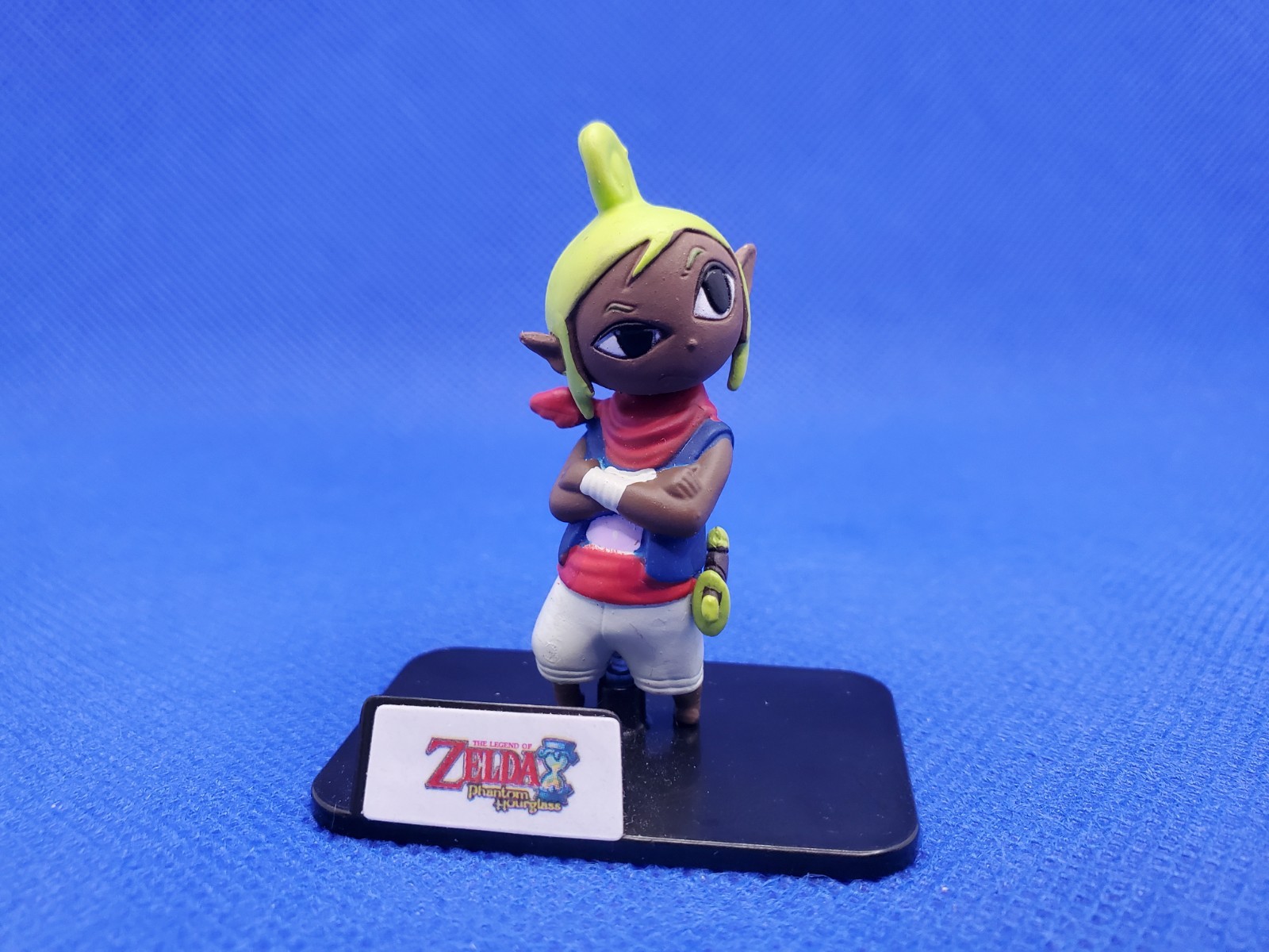 Legend of Zelda Phantom Hourglass Link and Tetra TOMY Mini Figures 2012 2″
