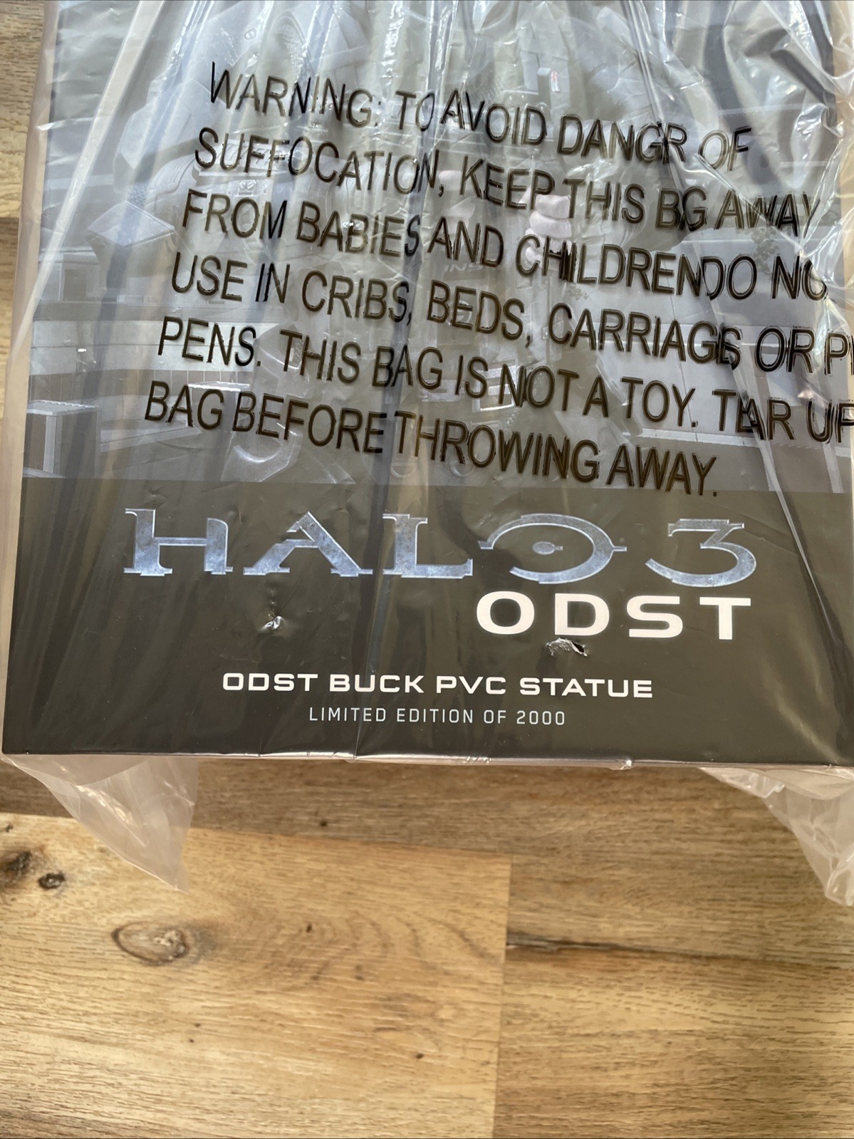 Halo 3: ODST Buck PVC Statue Dark Horse ARTIST PRINT A/P #15/40 Rare XBOX EX