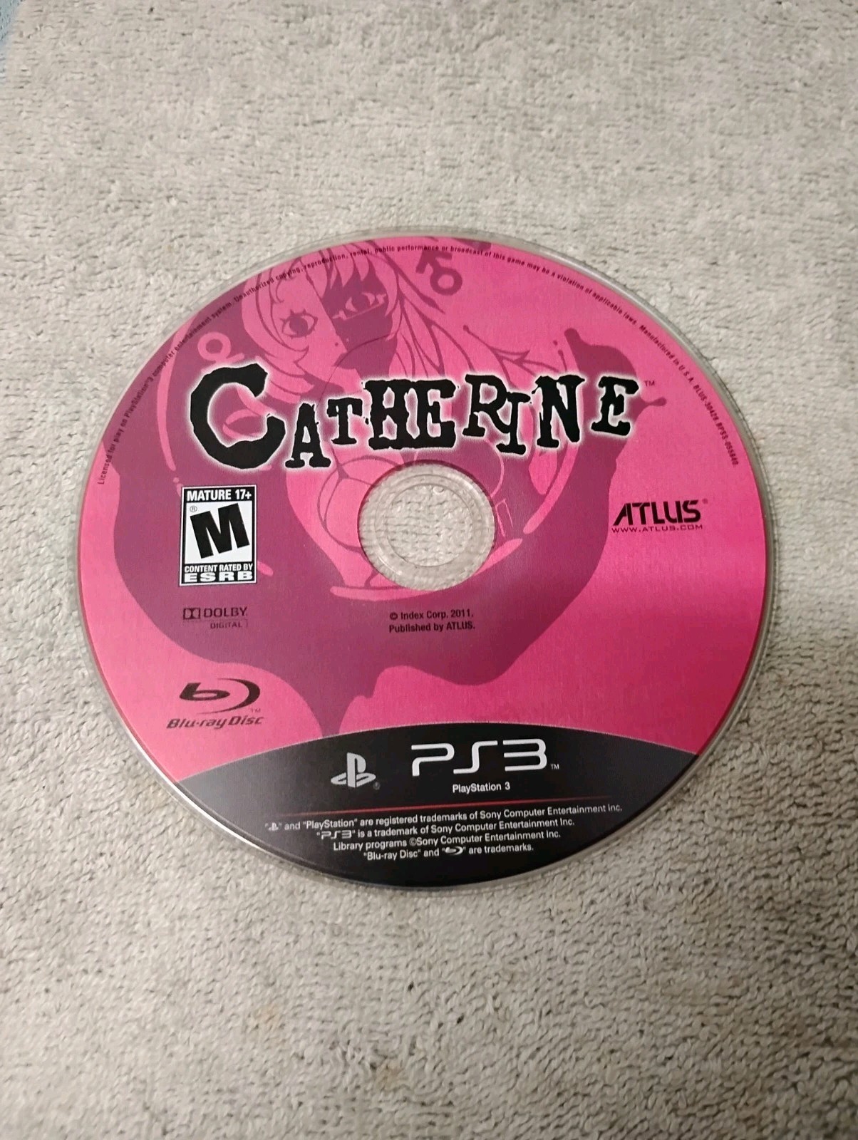 Catherine (Playstation 3 PS3) Complete CIB