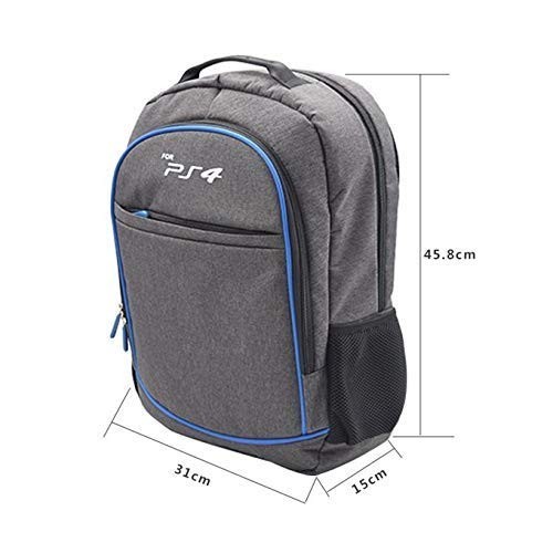 UbiGear Travel Backpack Storage Carrying Case Shoulder Bag for PS4 PlayStation 4
