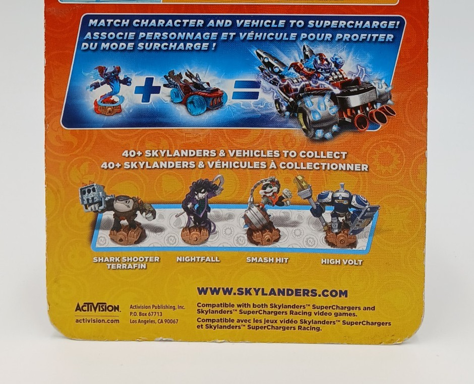 Skylanders SuperChargers Smash Hit Earth Figure Sealed NOS Heavy Shelf Damage