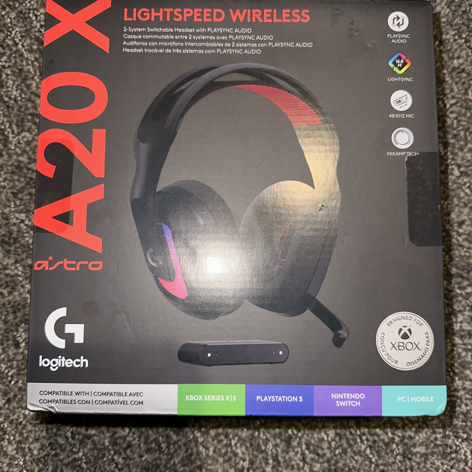 Logitech Astro A20 X LIGHTSPEED Wireless Headset