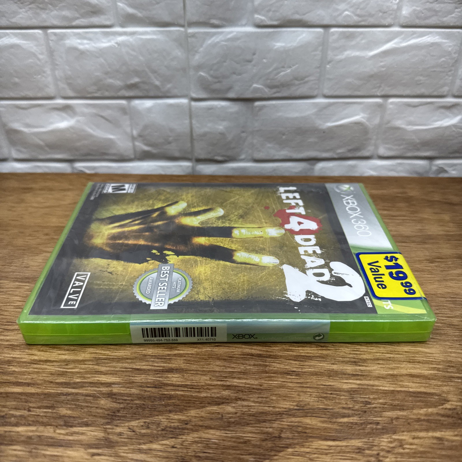 Left 4 Dead 2 (Microsoft Xbox 360, 2009) Brand New Factory Sealed Free S/H