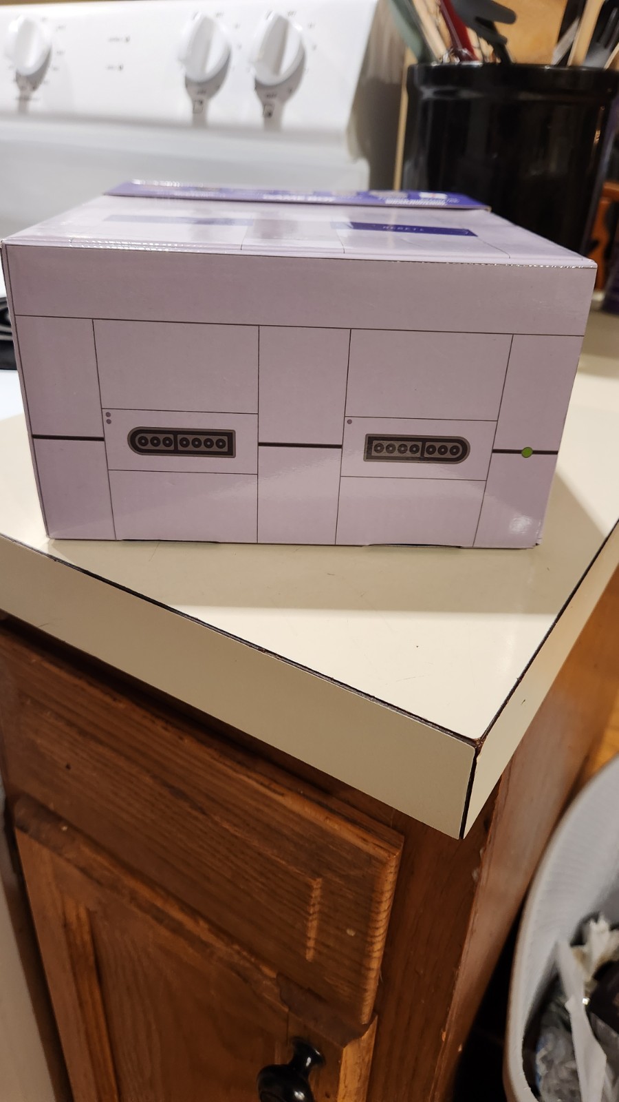 CULTURE FLY SUPER NINTENDO SNES GAMEBOY COLLECTORS BOX / PACK 2017 *BOX ONLY*