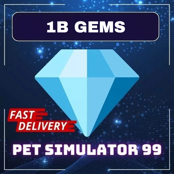 PET SIMULATOR 99 – PET SIM 99 | 1B-100B GEMS PS99 Diamonds | FAST DELIVERY