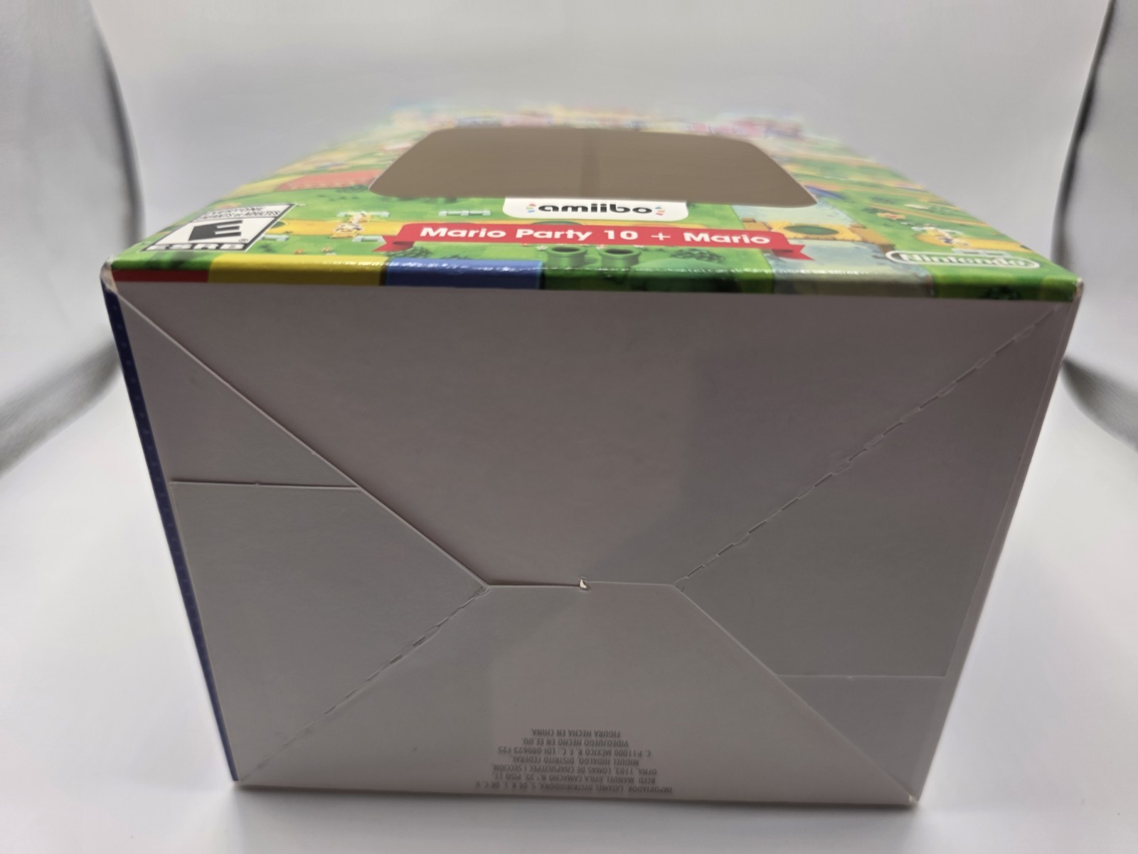 Mario Party 10 + Mario Amiibo Bundle Box ONLY Wii U Empty Box Nintendo Display