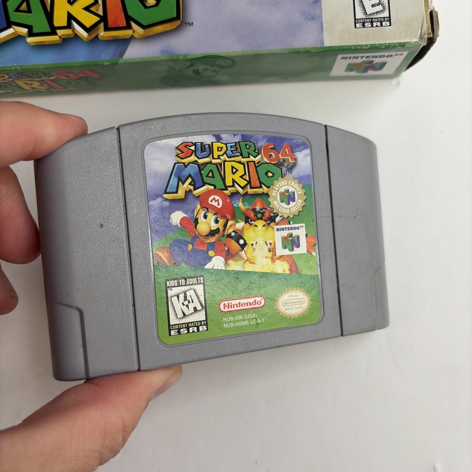 Super Mario 64 Nintendo 64 N64 In Original Box Authentic Tested