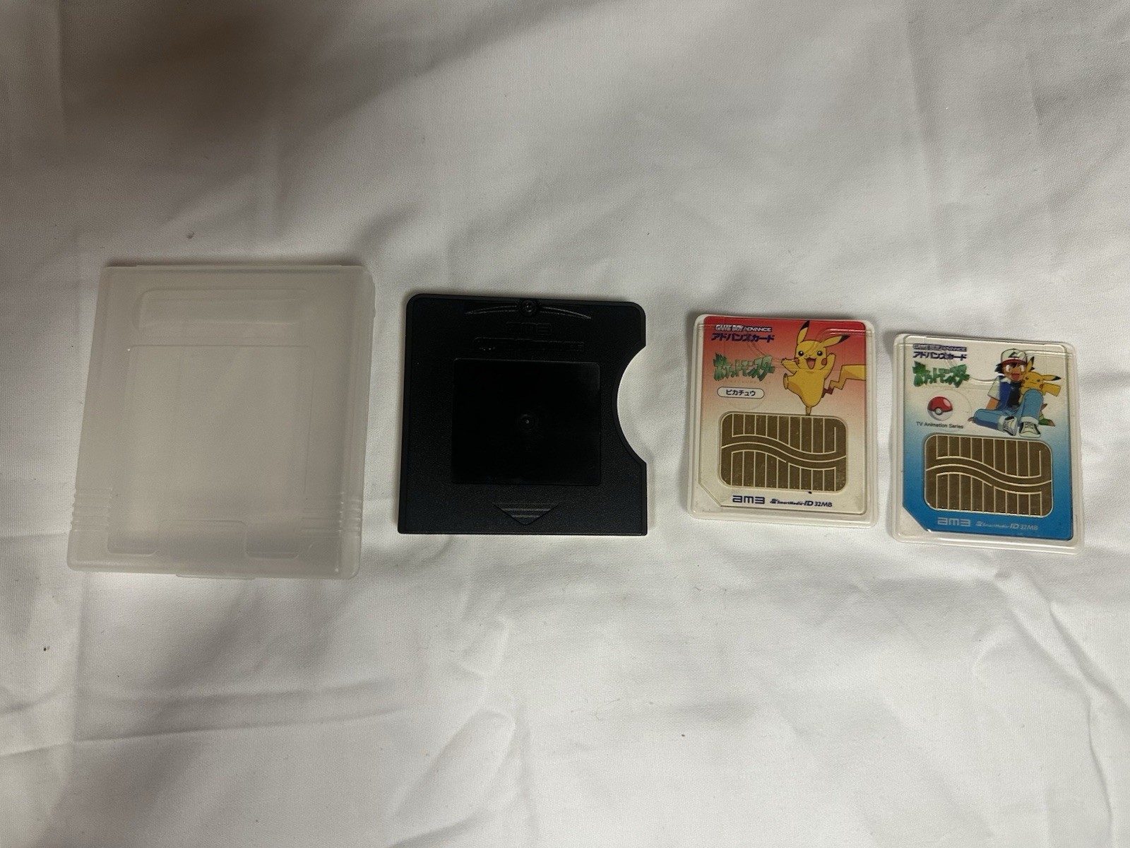 Nintendo Game Boy Advance AM3 Advance Movie Adapter W/Cards *UNTESTED*