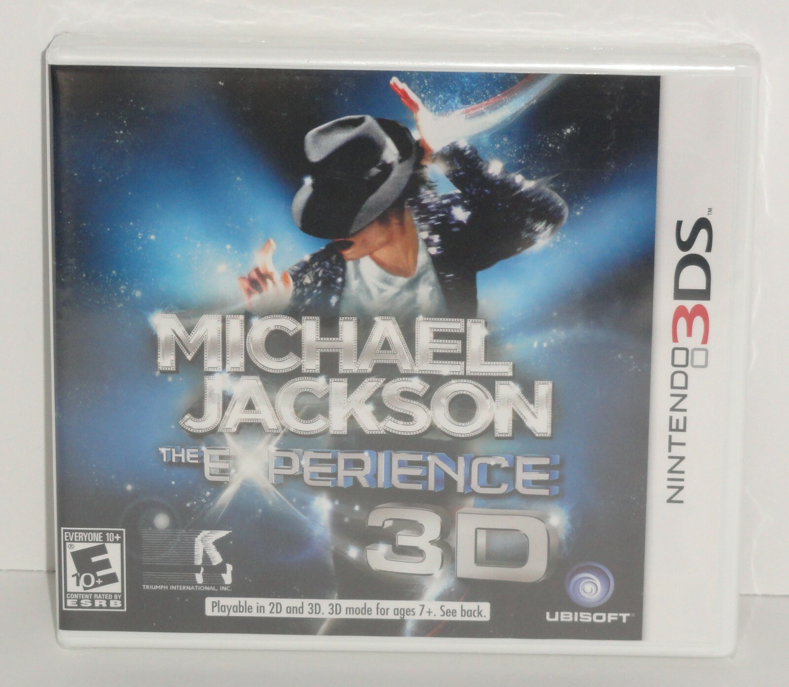 New Michael Jackson The Experience 3D Nintendo 3DS Video Game E-Everyone 2011